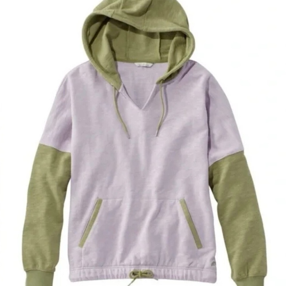 100% Cotton | W's L.L.Bean Cozy Pullover | Drawstring Waist | Size M